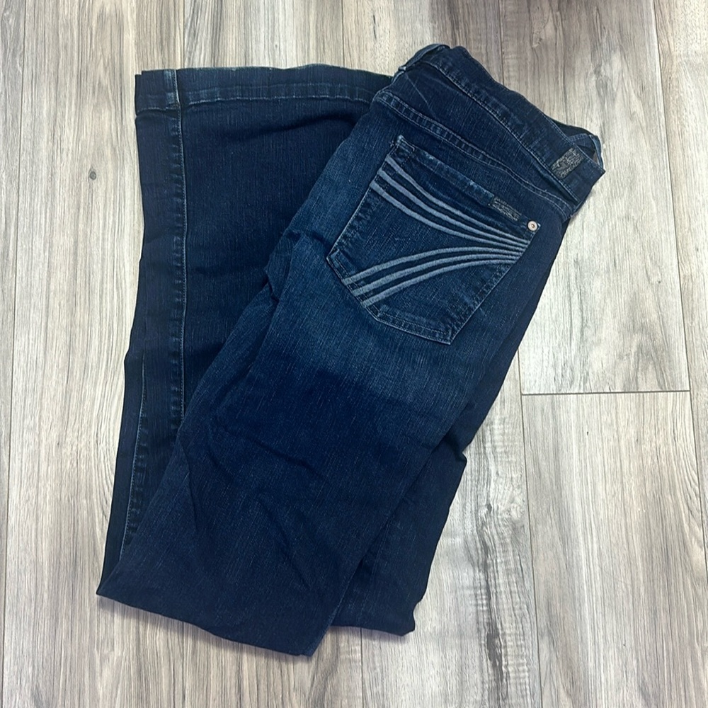 7 for all mankind dojo jeans, size 31, inseam 34 need gone